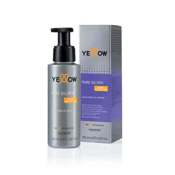 Yellow silver pigment fioletowy 100ml