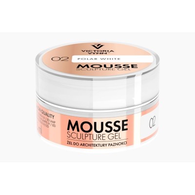 Victoria Vynn 02 Polar White Mousse Gel 15ml