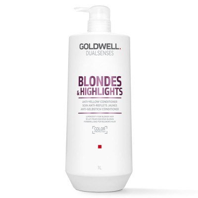 goldwell odżywka blondes highlights anti-yellow 10