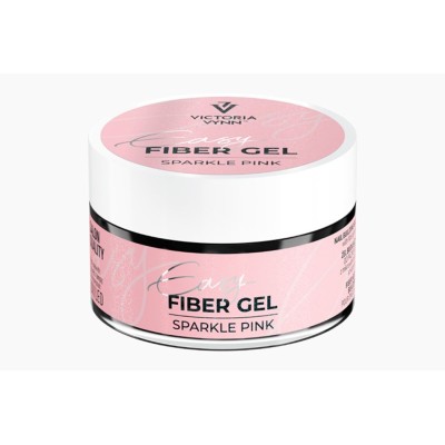 VV fiber gel sparkle pink 15ml