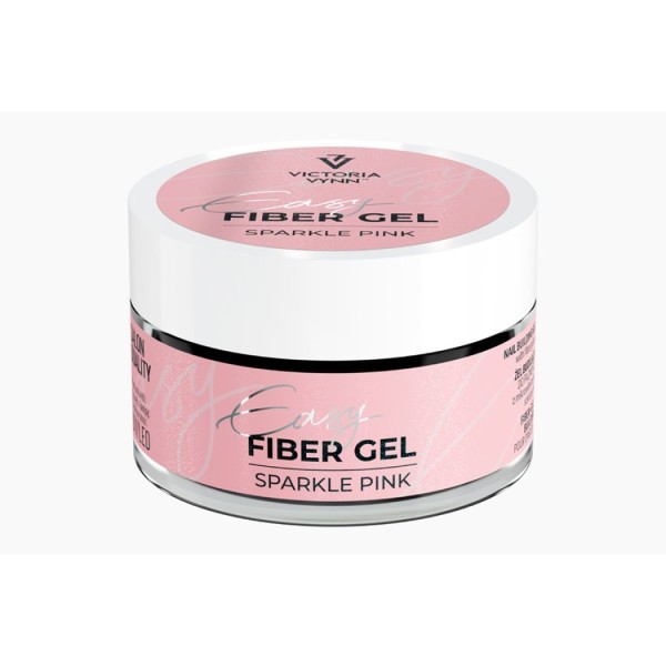 Victoria Vynn Easy Fiber Gel Sparkle Pink 50ml