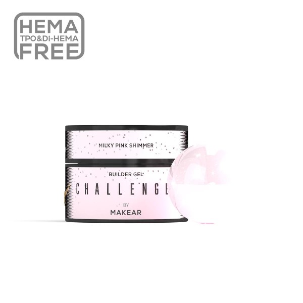 Makear Challengel HG12 Milky Pink Shimmer 50ml