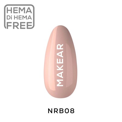 Makear Rubber Base NRB Dark Beige 8ml