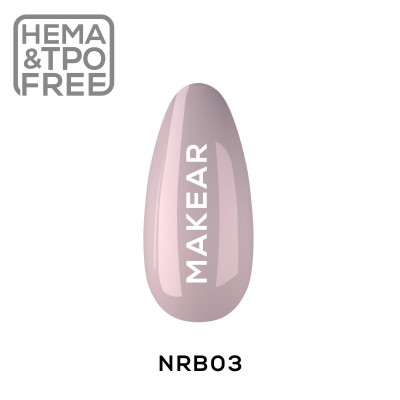 Makear Rubber Base NRB Pudding Pink 8ml