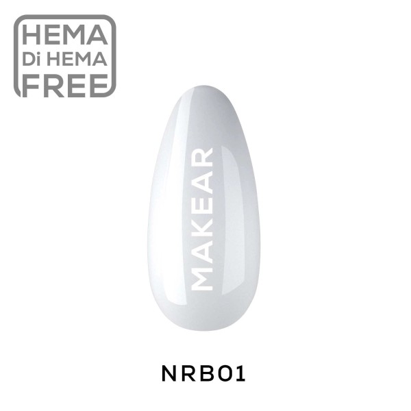 Makear Rubber Base NRB White 8ml