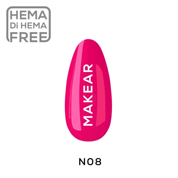 Makear Lakier Hybrydowy N08 8ml