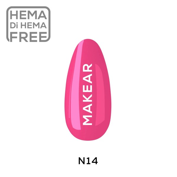 Makear Lakier Hybrydowy N14 8ml