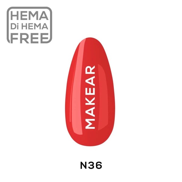Makear Lakier Hybrydowy N36 8ml