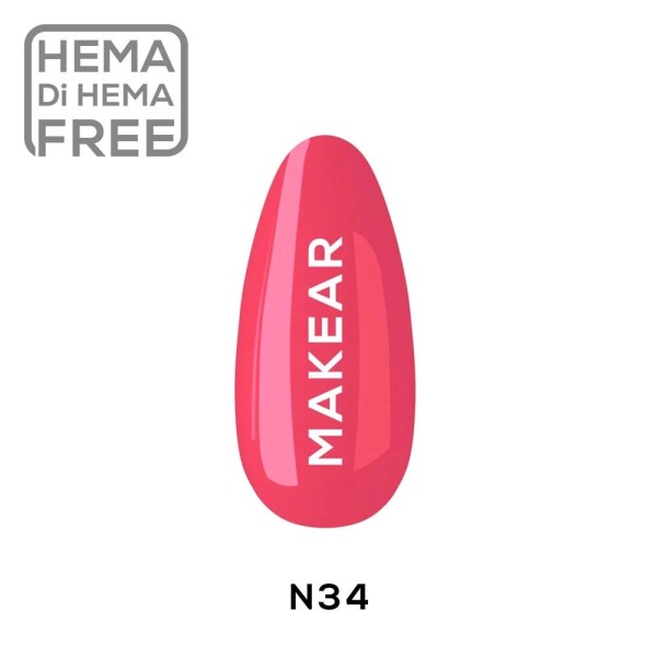 Makear Lakier Hybrydowy N34 8ml