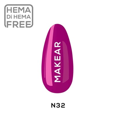 Makear Lakier Hybrydowy N32 8ml