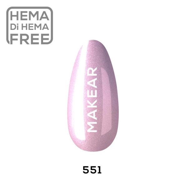 Makear Lakier Hybrydowe 551 8ml