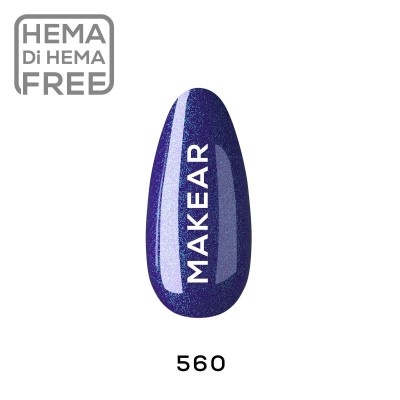 Makear Lakier Hybrydowy 560 8ml