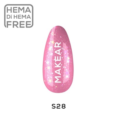 Makear Lakier Hybrydowy S28 8ml