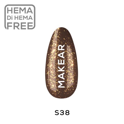 Makear Lakier Hybrydowy S38 8ml