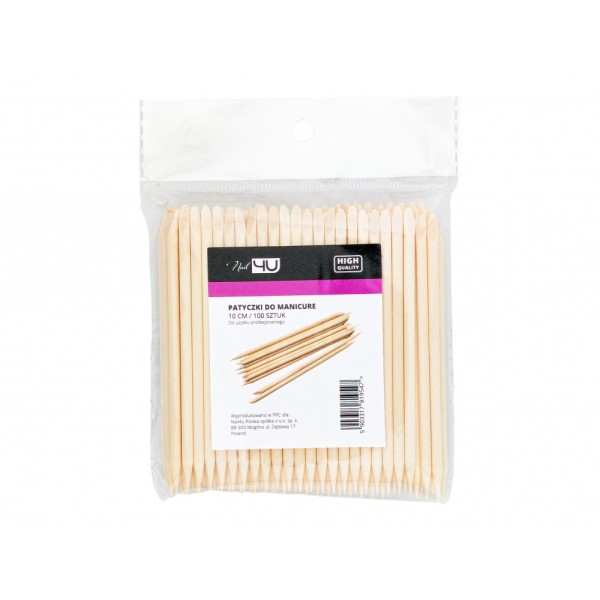 Nail4U patyczki do paznokci 10cm 100szt