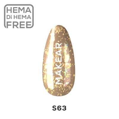 Makear Lakier Hybrydowy S63  8ml