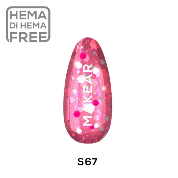 Makear Lakier Hybrydowy S67 8ml