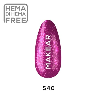 Makear lakier hybrydowy S40 8ml