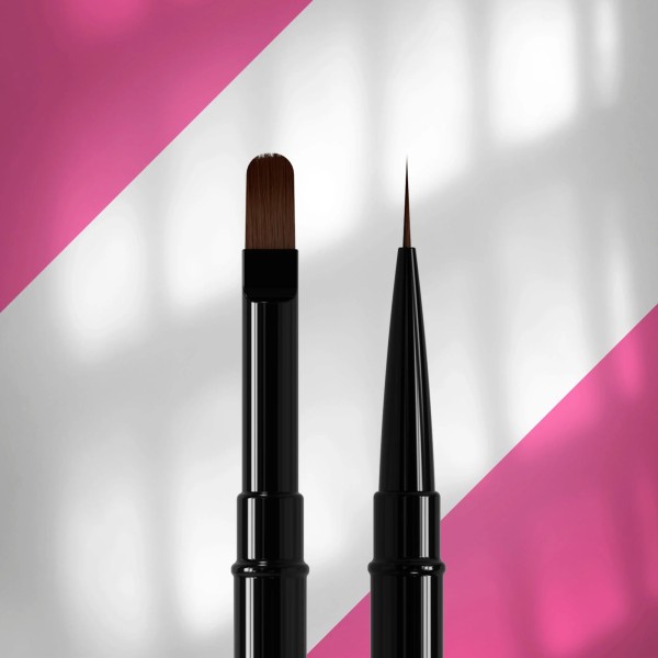 Staleks pędzelek dwustronny liner 10mm/do żelu 11mm NBE-03/06