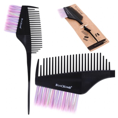 Blackomb pędzelek tęczowy z grzebieniem BP202