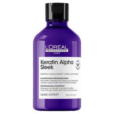 Loreal Keratin Alpha Sleek Szampon 300ml - kosmetyki profesjonalne | KosmetykPro