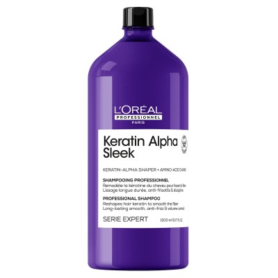 Loreal Keratin Alpha Sleek Szampon 1500ml - kosmetyki profesjonalne | KosmetykPro