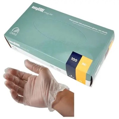 Zarys rękawiczki winylowe M