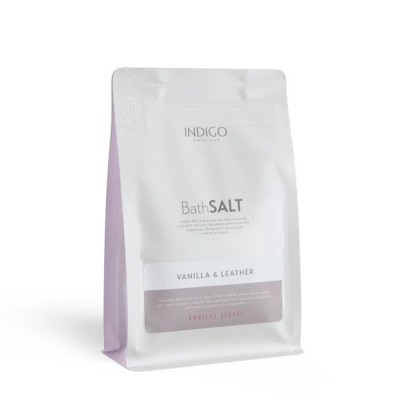 Indigo sól do kąpieli Vanilla & Leather 700g