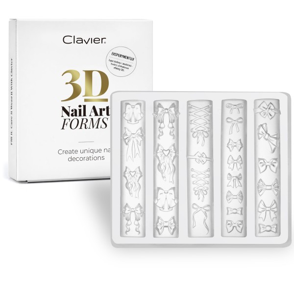 Clavier silikonowa forma do ozdób 3D 10