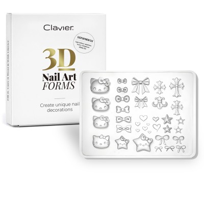 Clavier Silikonowa Forma do ozdób 3D 4