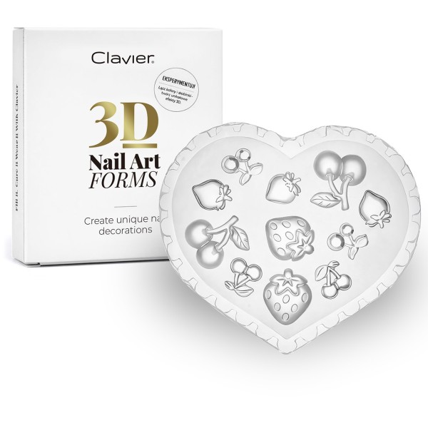 Clavier Silikonowa Forma do ozdób 3D 3