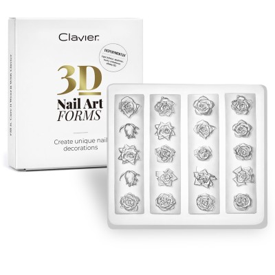 Clavier Silikonowa Forma do ozdób 3D 2