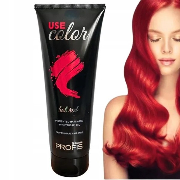 Profis maska koloryzujaca hot red 250ml