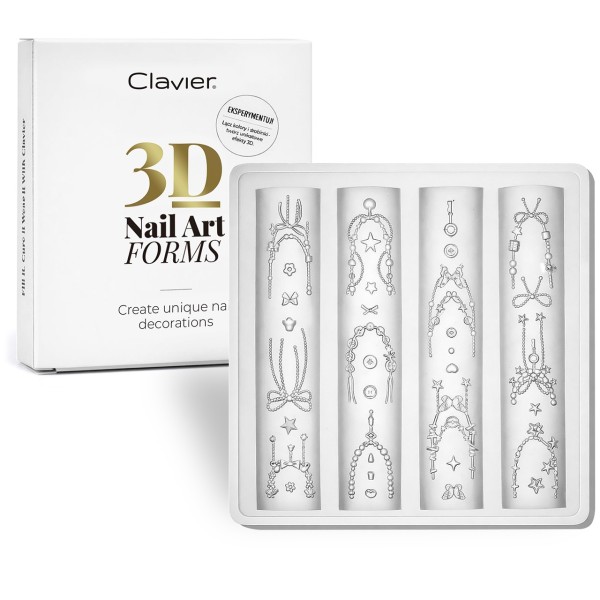 Clavier Silikonowa Forma do ozdób 3D 8