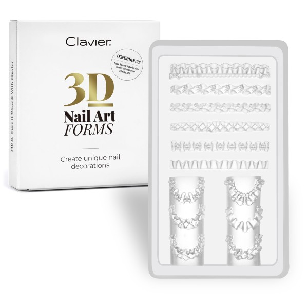 Clavier Silikonowa forma do ozdób 3D 7