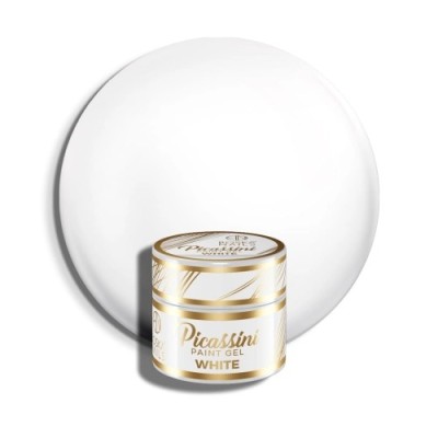Boska Nails Picassini Paint Gel White 5ml