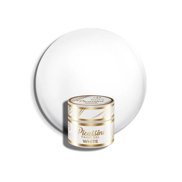 Boska Nails Picassini Paint Gel White 5ml