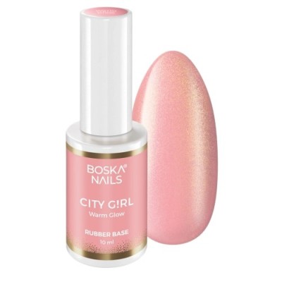 Boska Nails Rubber Base Warm Glow 10ml