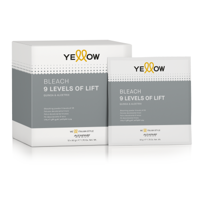 Yellow level 9 rozjaśniacz 50g SASZETKA