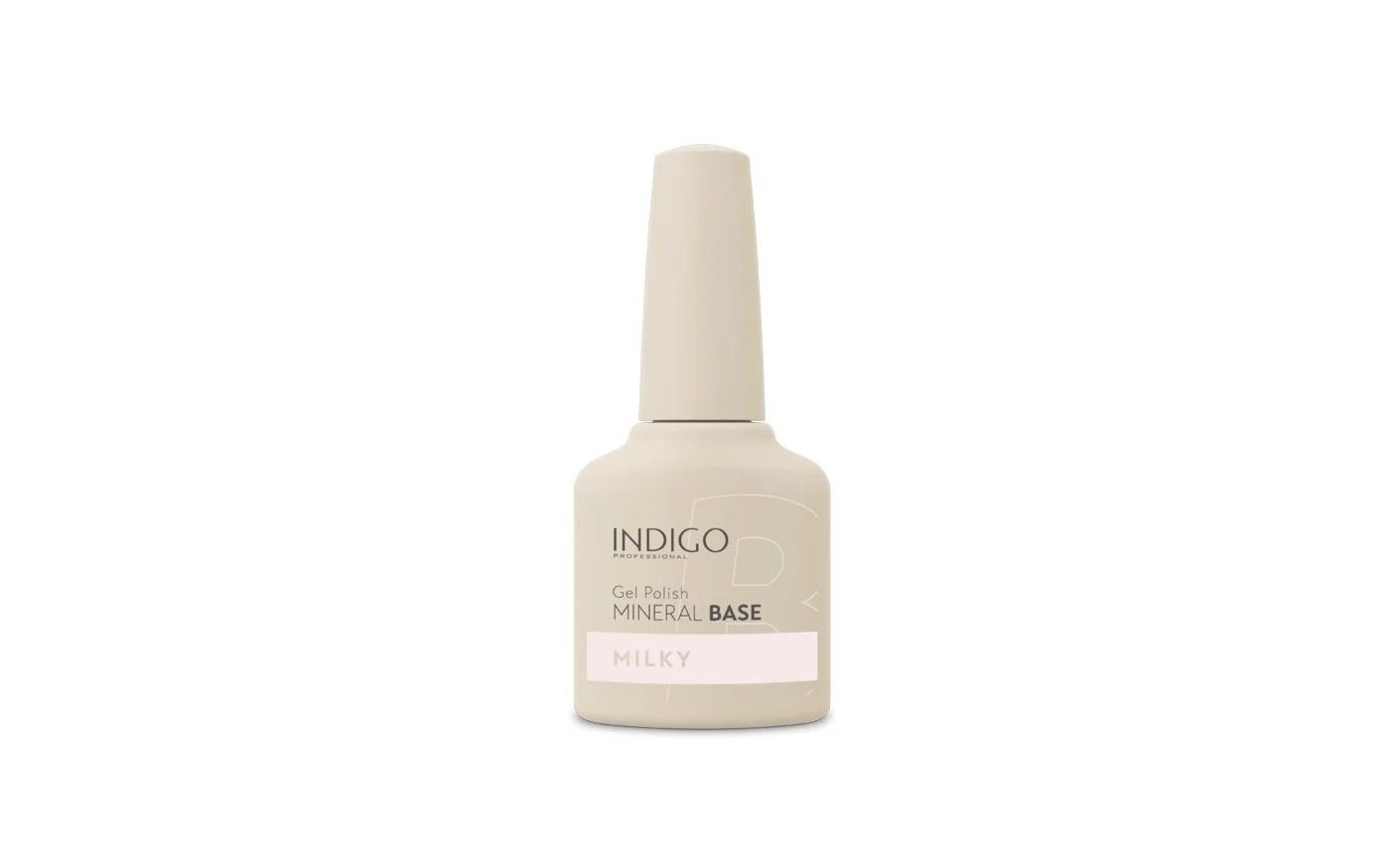 Baza hybrydowa Indigo Base Milky 7 ml na białym tle